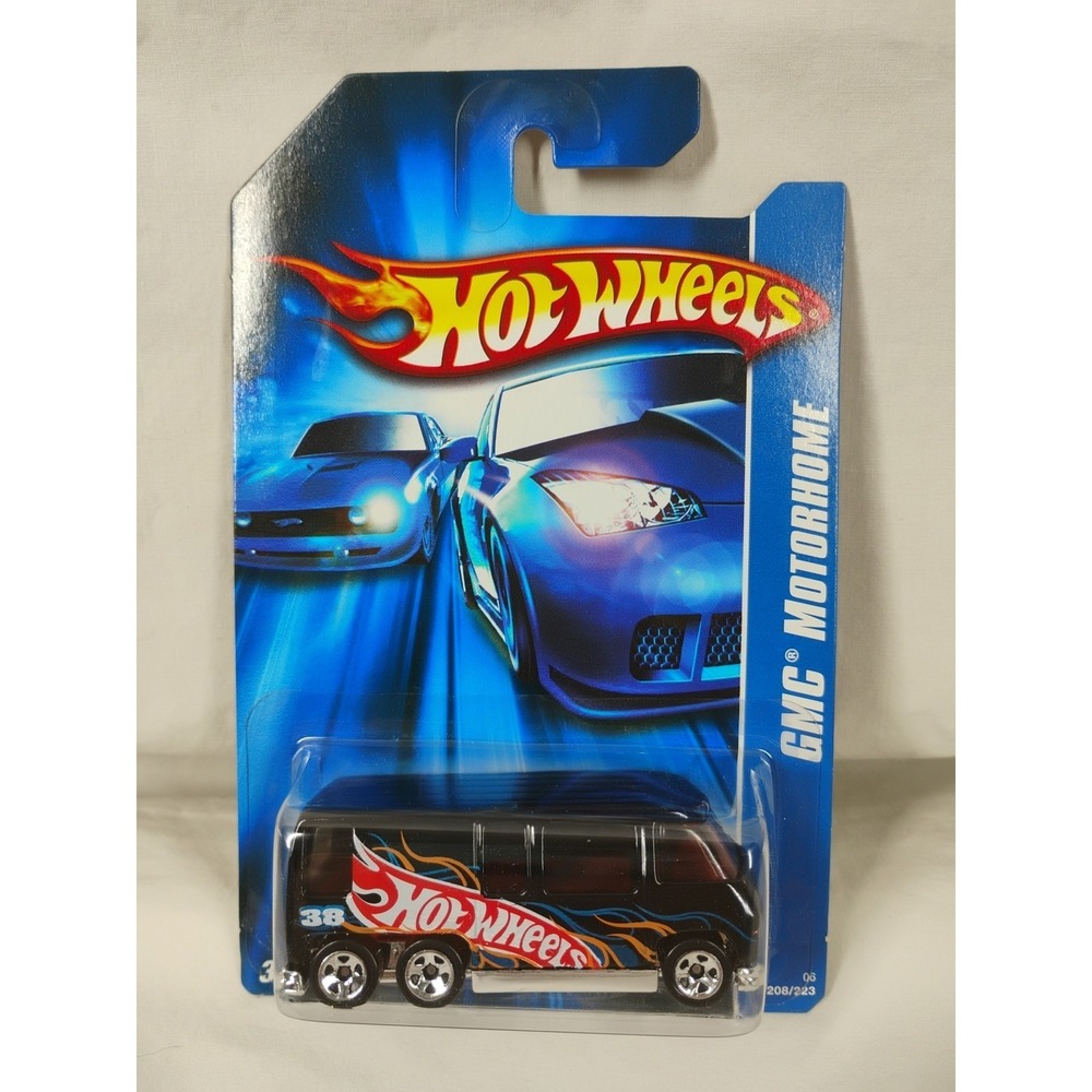 2006‎ Hot Wheels #208 GMC Motorhome Black Simple Packaging